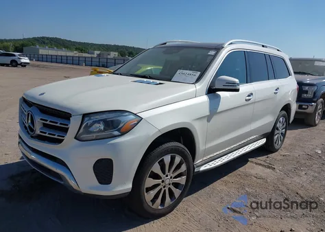 2017 Mercedes-Benz Gls 450 4Matic z USA, uszkodzony, nr VIN 4JGDF6EE1HA784763